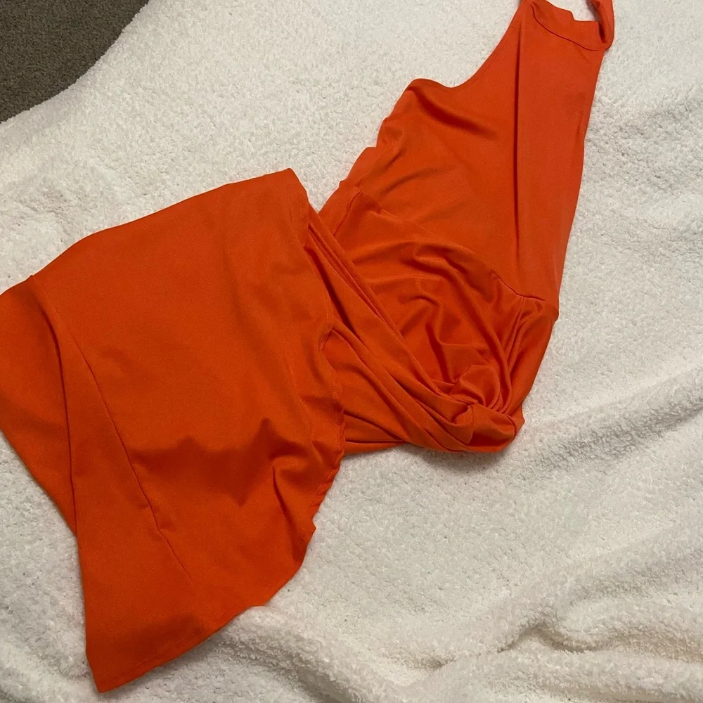 ORANGE DRESS - Picture 5 of 7